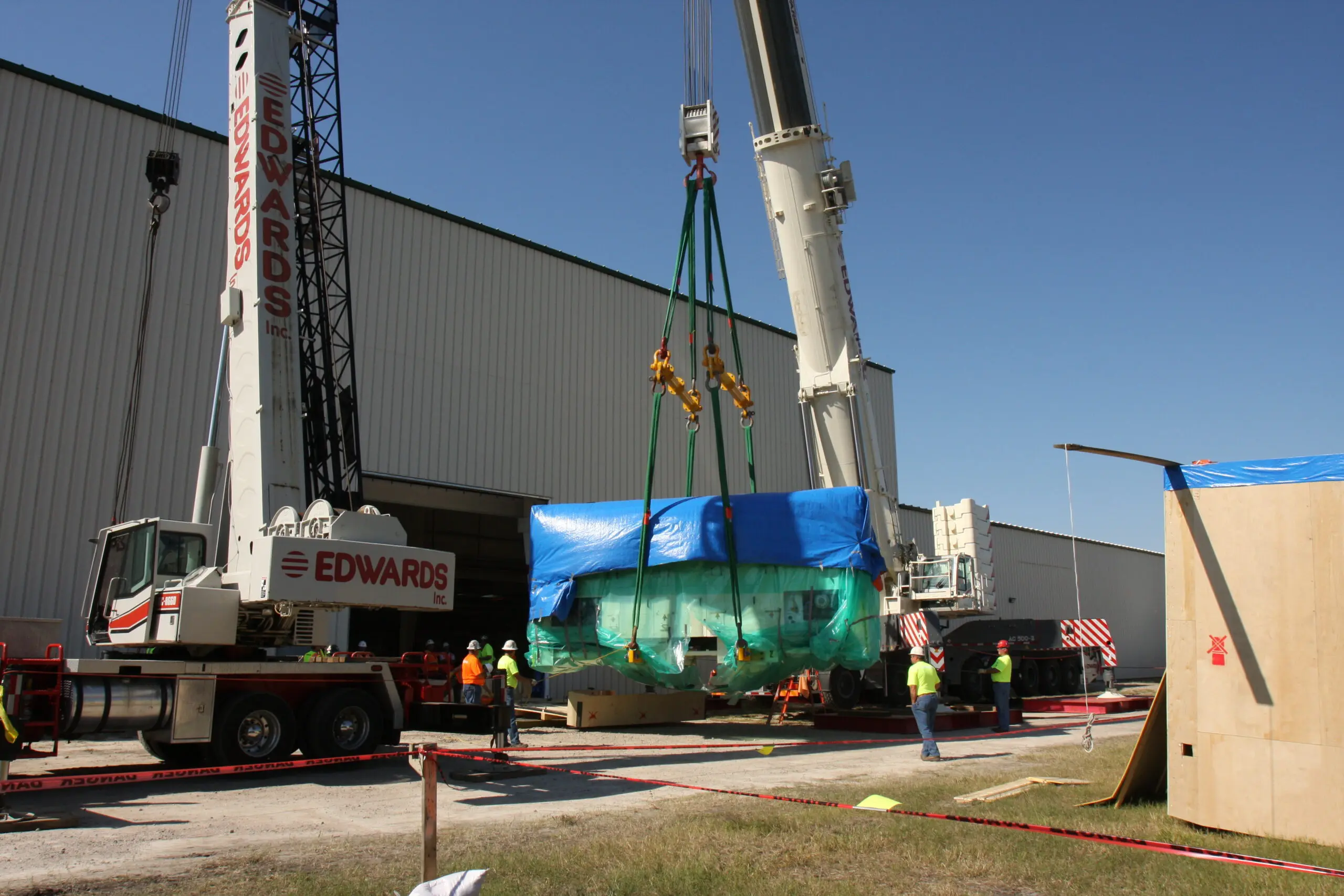 Tape Press Unloading 098