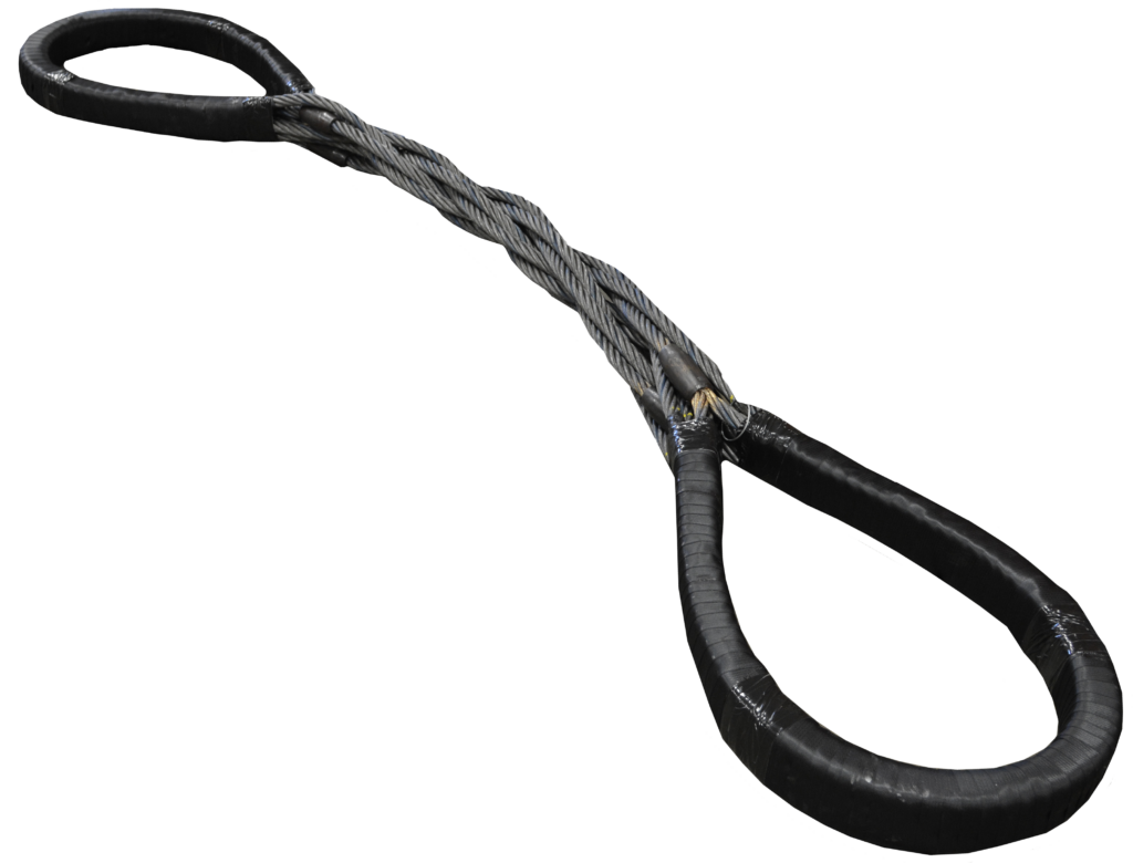 Braided Wire Rope Slings Gator - Laid High Flexibility And Snug Around Loads