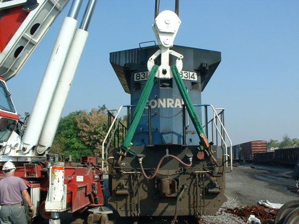 Conrail VA Loco lift
